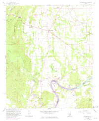 Harpersville 1958 topographic map thumbnail