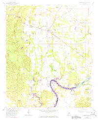 Harpersville 1958 topographic map thumbnail