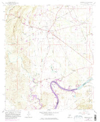 Harpersville 1958 topographic map thumbnail