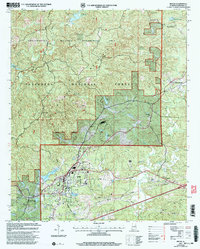 Heflin 2001 topographic map thumbnail