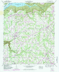 Henagar 1947 topographic map preview
