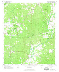 Henson Springs 1967 topographic map thumbnail