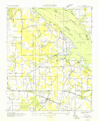 Hillsboro 1936 topographic map thumbnail