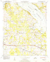 Hillsboro 1951 topographic map thumbnail