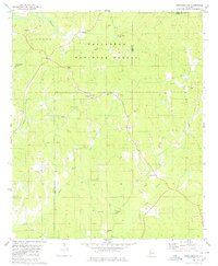 Hogglesville 1980 topographic map thumbnail