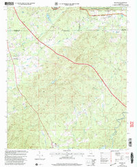 Hollins 2001 topographic map thumbnail