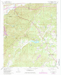 Hollis Crossroads 1967 topographic map preview