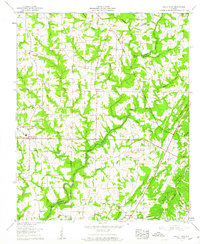 Holly Pond 1958 topographic map thumbnail