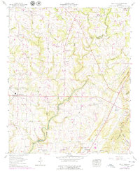 Holly Pond 1958 topographic map thumbnail