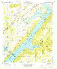 Hollywood 1950 topographic map preview