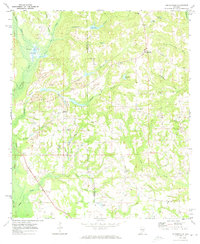 Honoraville 1971 topographic map thumbnail