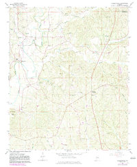 Hubbertville 1967 topographic map thumbnail