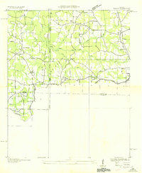 Hulaco 1936 topographic map thumbnail
