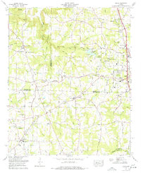 Hulaco 1976 topographic map thumbnail