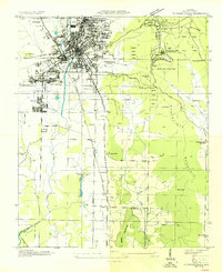 Huntsville 1936 topographic map thumbnail