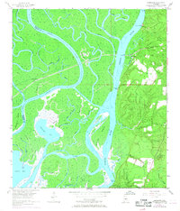 Hurricane 1953 topographic map preview