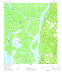 Hurricane 1953 topographic map preview