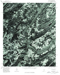 Hyatt Gap 1975 topographic map thumbnail