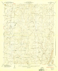Ider 1947 topographic map thumbnail