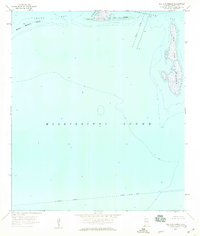 Isle Aux Herbes 1958 topographic map thumbnail