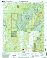 Jacksonville East 2001 topographic map thumbnail