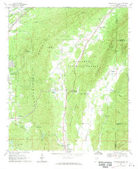 Jacksonville East 1967 topographic map thumbnail