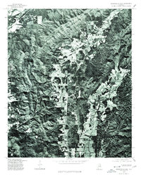Jacksonville East 1975 topographic map thumbnail