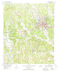 Jasper 1949 topographic map preview