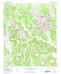 Jasper 1949 topographic map preview