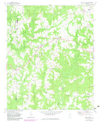 Jones Chapel 1969 topographic map thumbnail