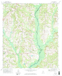 Josie 1968 topographic map thumbnail