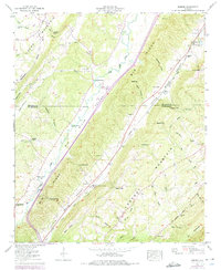 Keener 1959 topographic map thumbnail