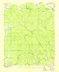 King Cove 1936 topographic map thumbnail