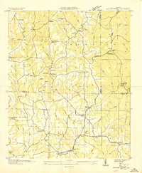 Kinlock Spring 1936 topographic map preview