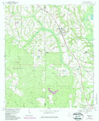 Kinston 1969 topographic map preview