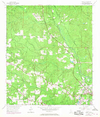 Kushla 1953 topographic map thumbnail