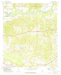 La Place 1971 topographic map thumbnail