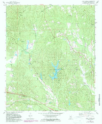 Lake Lurleen 1978 topographic map thumbnail
