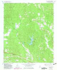 Lake Lurleen 1978 topographic map thumbnail