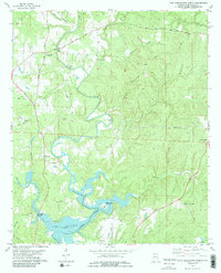 Lake Tuscaloosa North 1978 topographic map thumbnail