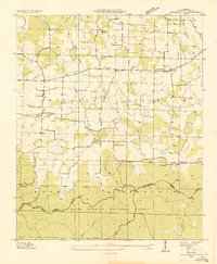 Landersville 1936 topographic map thumbnail