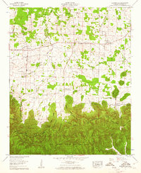 Landersville 1960 topographic map thumbnail