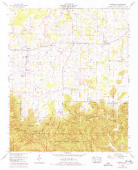 Landersville 1960 topographic map thumbnail
