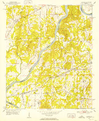 Laniers 1951 topographic map thumbnail
