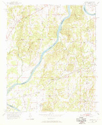 Laniers 1951 topographic map preview