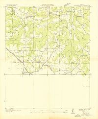 Lawrence Cove 1936 topographic map thumbnail