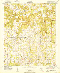 Lawrence Cove 1951 topographic map thumbnail