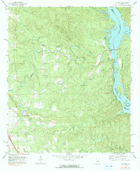 Lay Dam 1971 topographic map thumbnail