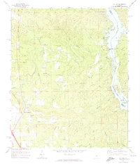 Lay Dam 1971 topographic map thumbnail