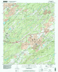 Leeds 1998 topographic map thumbnail